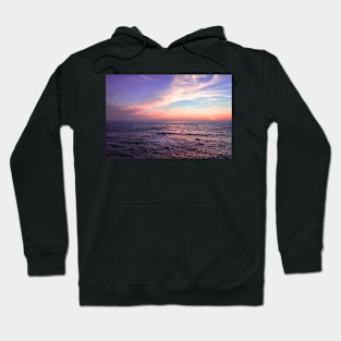 Sunset over the ocean Hoodie